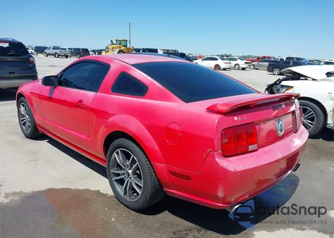 2007 Ford Mustang Gt Deluxe/Gt Premium from USA, damaged, VIN 1ZVFT82H175341789